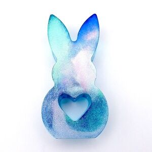 Handmade Resin Easter Bunny Figurine